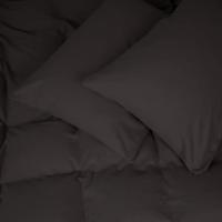 Постельное белье MirSon 002 Black Фланель 200х220 Евро Фото