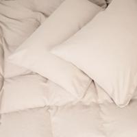 Постельное белье MirSon 007 Milk Фланель 200х220 Евро Фото