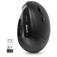 Мишка REAL-EL RM-490W Wireless/Bluetooth Black Фото