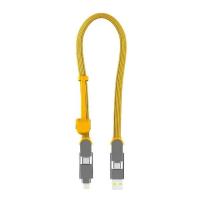 Дата кабель Rolling Square 6in1 inCharge XL 0.3m yellow Фото