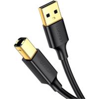 Кабель для принтера Ugreen USB 2.0 AM/BM 2.0m black Фото