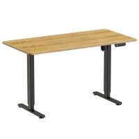 Комп'ютерний стіл OfficePro ODE1470LW 1400 х 700 мм Light Wood/Black Фото