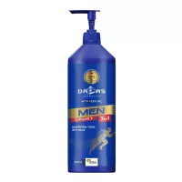 Гель для душу Dalas Cosmetics Sport 3 в 1 Для чоловіків 1000 г Фото
