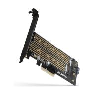 Контроллер AXAGON PCIe to NVMe+SATA M.2 Фото
