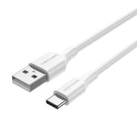 Дата кабель Vention USB 2.0 AM to USB-C 1.0m 3A white Фото