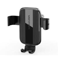 Универсальный автодержатель Vention 4.7-7.2" на дефлектор, черный Фото