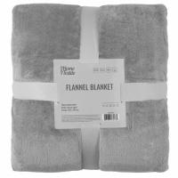 Плед Ardesto Flannel 100% полиэстер, серый светлый 160х200 см Фото