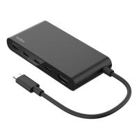 Концентратор Belkin USB-C 5-in-1 3xUSB-C 3.2 + HDMI 2.0 4K60Hz gray Фото