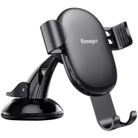 Універсальний автотримач Essager MoJack Gravity Car Phone Holder (osculum type) Bla Фото