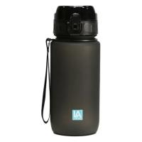 Пляшка для води Line Art La Plata 600 мл чорний Фото