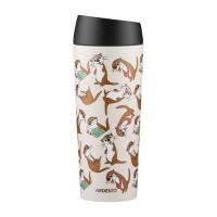 Термокружка Ardesto Coffee Time Animals Otter 450мл, нержавіюча сталь, Фото