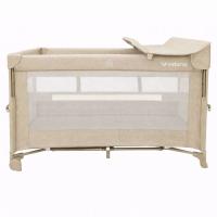 Детский манеж Velano со вторым ярусом и пеленатором Tino, beige Фото