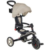 Детский велосипед Globber Explorer trike Foldable 4 в 1, пісочний Фото