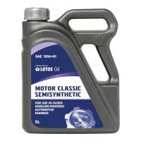 Моторна олива Lotos MOTOR CLASSIC SEMISYNTHETIC 10W40 SG/CE 5л Фото