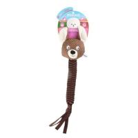 Іграшка для собак MISOKO&CO Кенгуру з мотузкою 42 см Фото