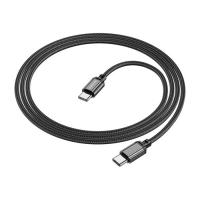 Дата кабель BOROFONE USB-C to USB-C 60W BX87 black Фото