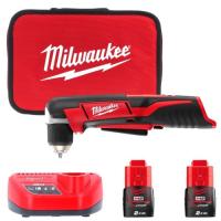 Дрель Milwaukee кутовий 12 Нм, C12 RAD-202В Li-Ion 2x2Ah Фото
