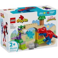 Конструктор LEGO DUPLO Marvel Динозавр Spidey-Rex против Зеленого Г Фото