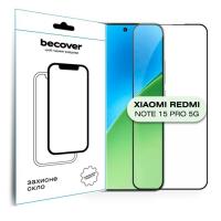 Стекло защитное BeCover Xiaomi Redmi Note 15 Pro 5G Black Фото