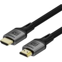 Кабель мультимедийный ColorWay HDMI M to HDMI M 2.0m V2.1 8K black Фото