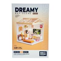 Конструктор Mini House румбокс серии Интерьер – Гостиная (свет) Фото