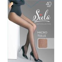 Колготи Siela Micro Tulle 40 Den Nero - 4 Фото
