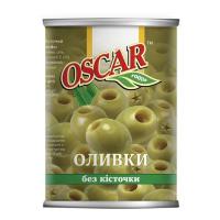 Овощная консервация Oscar foods Оливки без косточки 400 г Фото