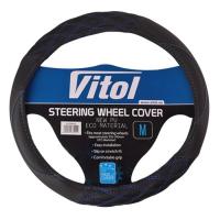 Чехол на руль VITOL M чорн Фото