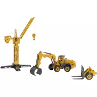 Конструктор Otamanko АВТОКОНСТРУКТОР Погрузчик вилочный/с грейфером для Фото