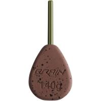 Грузило Brain In-Line Flat Lead 140g 2шт/уп Brown Фото