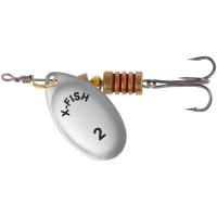 Блешня X-Fish Stark 4.5g 2 Silver Фото