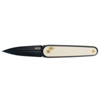Нож SRM Twin, White G10, Black Stonewash Фото
