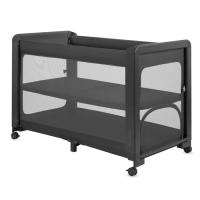 Кроватка Lionelo 5 в 1 PATTY GREY GRAPHITE Фото