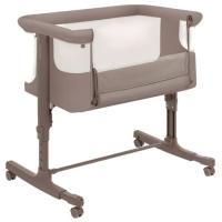 Ліжечко Lionelo приставна Aurora BEIGE TAUPE Фото