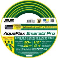 Поливочный шланг 2E AquaFlex Emerald Pro, 1/2", 20м, 4 слоя, 20бар, -1 Фото