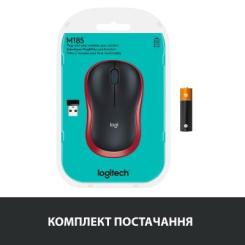 Мышка Logitech M185 red Фото 10