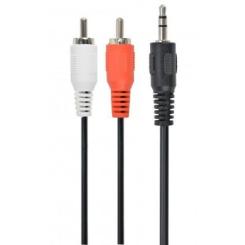 Кабель мультимедийный Cablexpert 3.5mm M to 2xRCA M 1.5m Фото