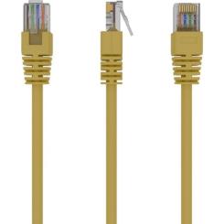 Патч-корд Cablexpert 0.5м, UTP, cat.5e, CCA, yellow Фото