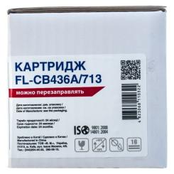 Картридж FREE Label HP LJ CB436A/CANON 713 Фото 1