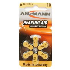 Батарейка Ansmann PR10 / PR70 (1.4V Zinc-Air) * 6 Фото