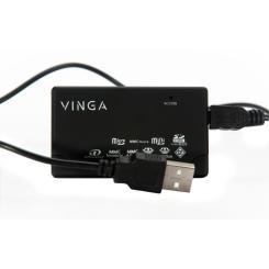Считыватель флеш-карт Vinga CR010BK Фото