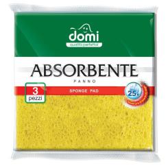Салфетки для уборки Domi целлюлозные 3 шт Фото