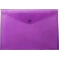 Папка - конверт Buromax А4, with a button, violet Фото