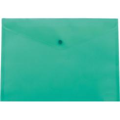 Папка - конверт Buromax А5, with a button, turquoise Фото