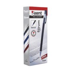 Ручка гелевая Axent Forum, red Фото 1