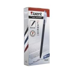 Ручка шариковая Axent Direkt, black Фото 1