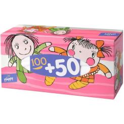Салфетки косметические Bella Happy 2 слоя 150 шт. Фото