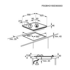 Варочная поверхность Electrolux GPE 363 RBV Фото 1
