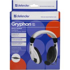 Наушники Defender Gryphon HN-750 White Фото 4