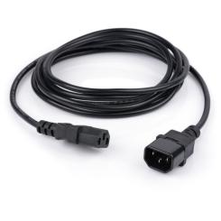 Кабель питания Vinga C13 to C14 1.8m Фото 1